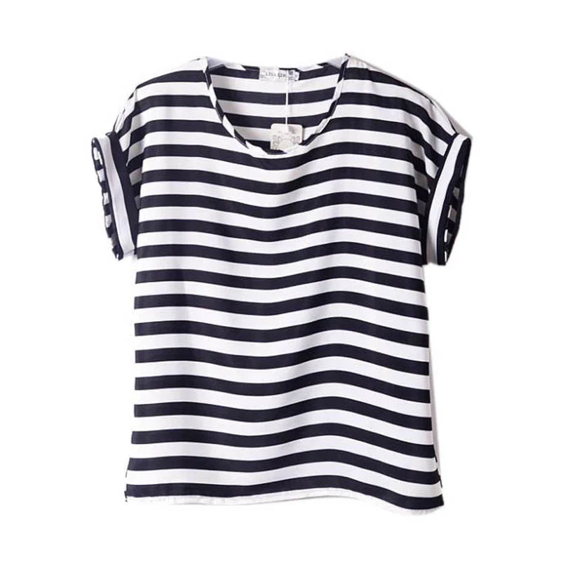Women Lady Batwing Chiffon Polyester T-Shirt Casual Printed Shirts-- Layered Multi-layer Single Layer Women Lady Batwing Chiffon Polyester T-Shirt Casual Printed Shirts-- Layered Multi-layer Single Layer