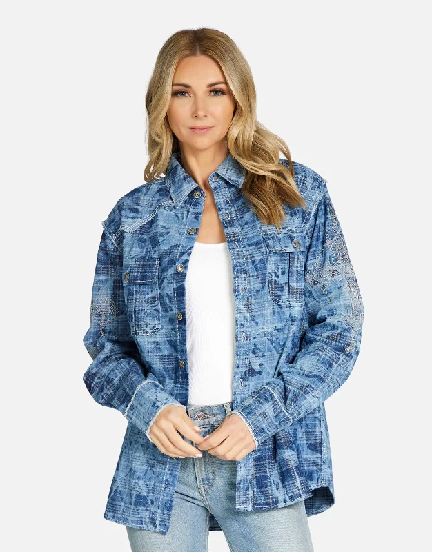 Delfino Country Roads Boyfriend Jacket Print Jacket Jacquard Jacket Patchwork Jacket Delfino Country Roads Boyfriend Jacket Print Jacket Jacquard Jacket Patchwork Jacket