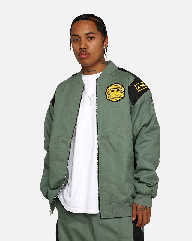 Puma X Porsche Legacy Garage Crew Jacket Eucalyptus Rayon Jacket Velvet Jacket Corduroy Jacket Puma X Porsche Legacy Garage Crew Jacket Eucalyptus Rayon Jacket Velvet Jacket Corduroy Jacket