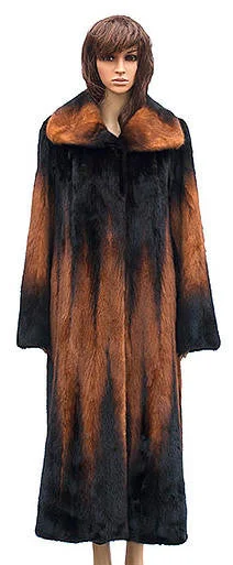 Winter Fur - W59F06WKT Women's 7/8 Mink Jacket in Whiskey Denim Jacket Leather Jacket Suede Jacket Winter Fur - W59F06WKT Women's 7/8 Mink Jacket in Whiskey Denim Jacket Leather Jacket Suede Jacket
